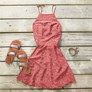 Hollister Summer Dress Red